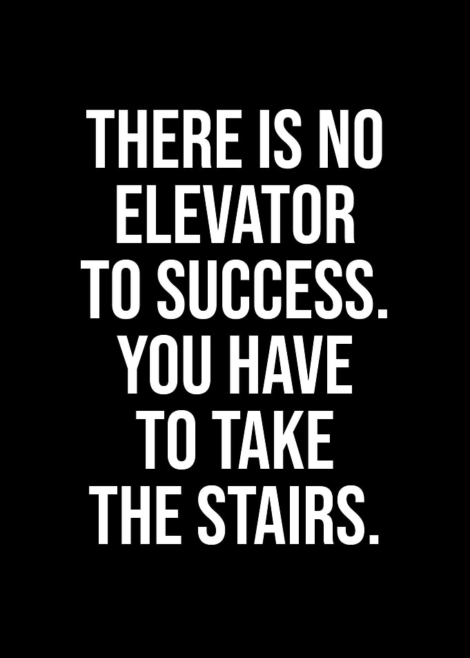 Take the stairs