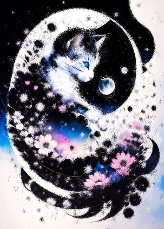 Innocent Angel Cat