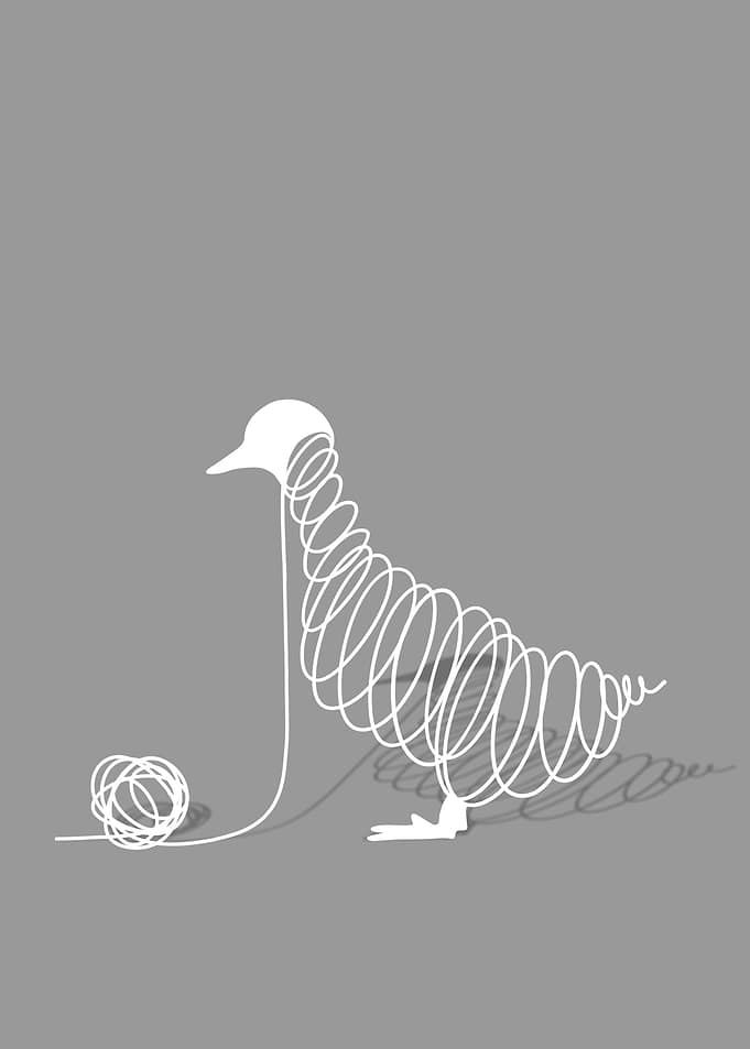 Beautiful One Line Animal