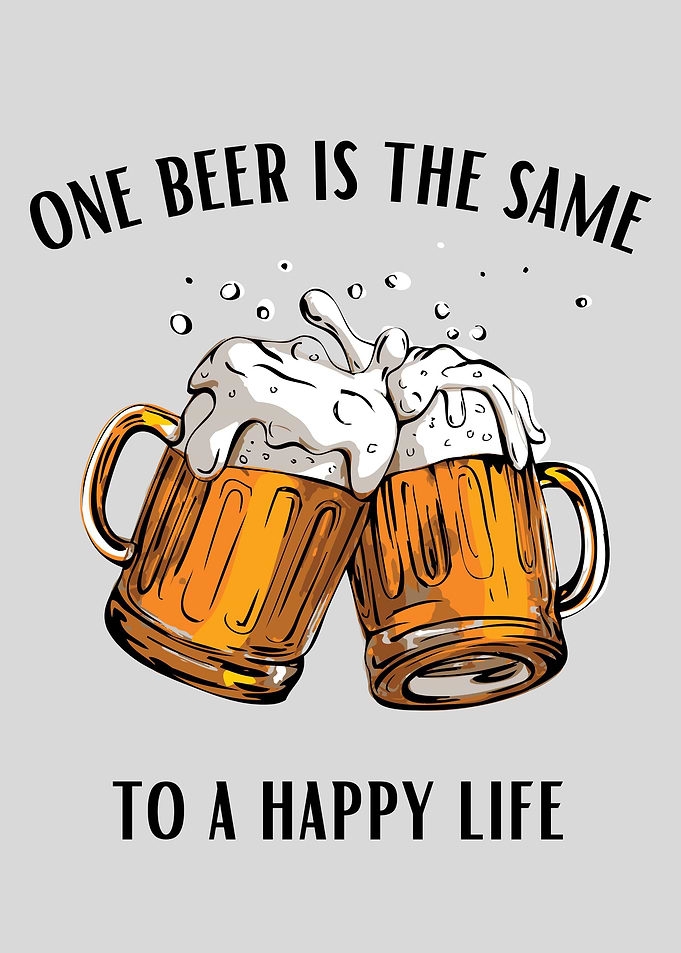 one beer
