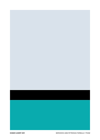 Mercedes F1 Livery