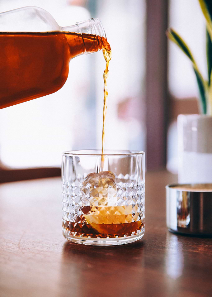 Tot of whiskey