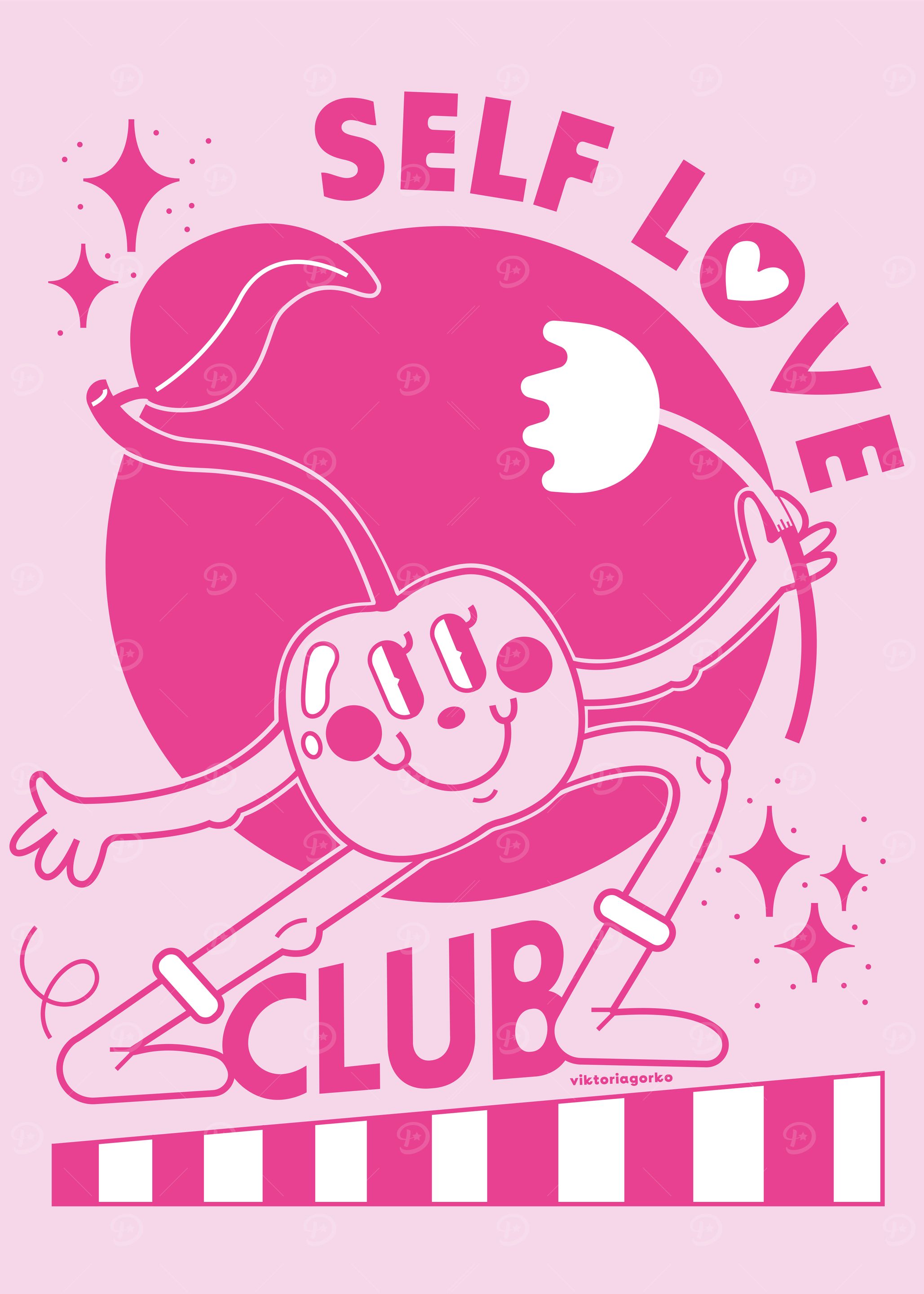 Self Love Club pink