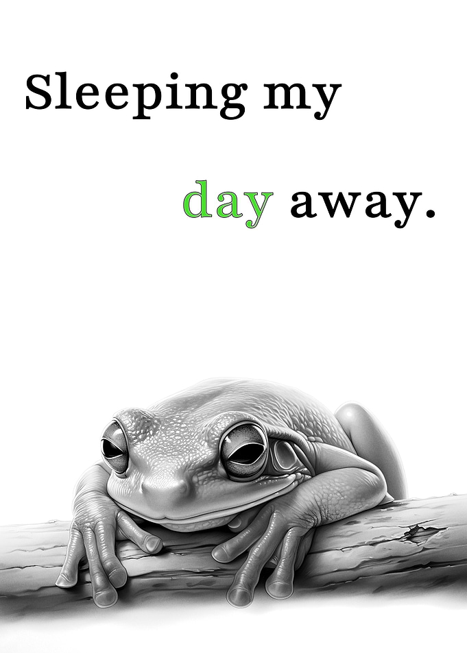 Sleeping My Day Away