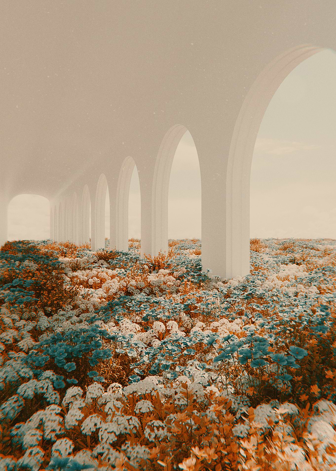 Pillar Flower 3D