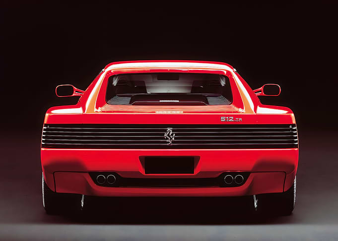 Red Ferrari 512 Super Car