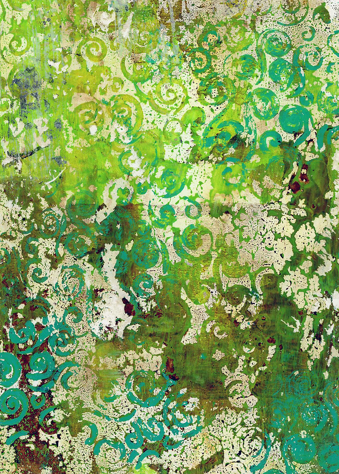 Green Victorian Texture