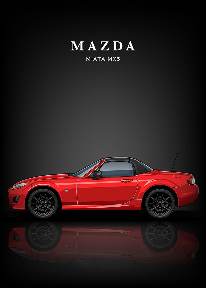 Mazda MX5 Miata Blue