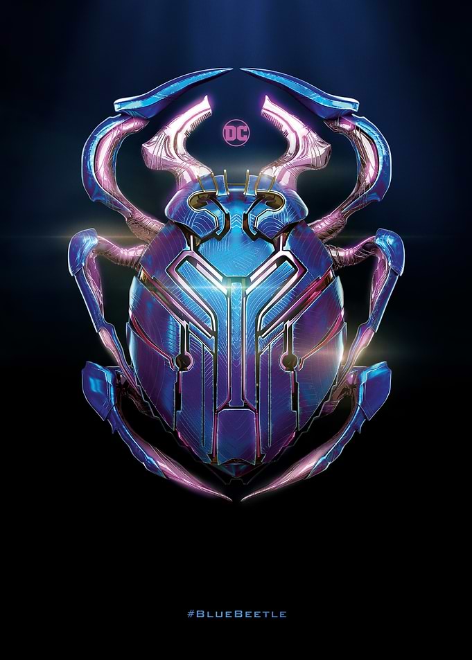 Blue Beetle Scarab