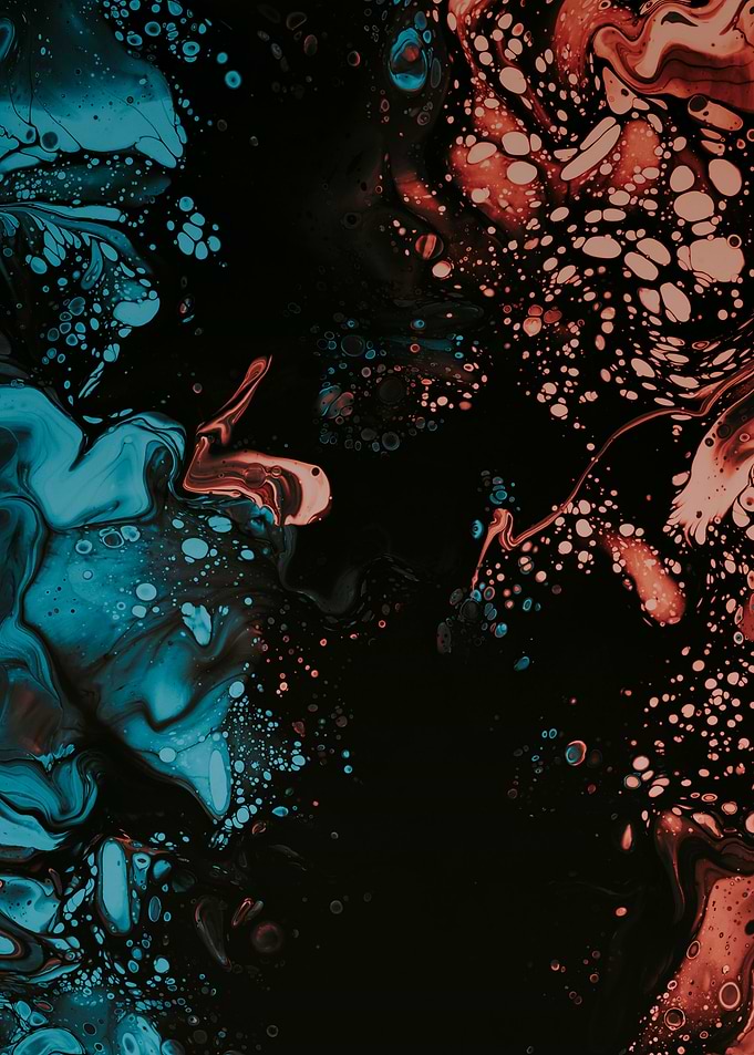 Oil Color Splash Pattern