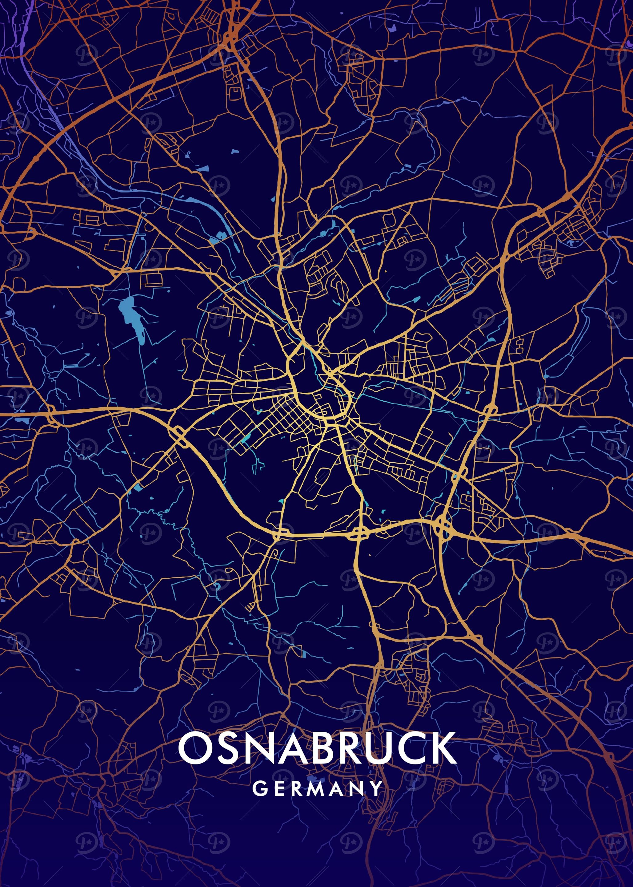 Osnabruck Map