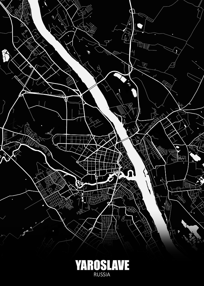 Yaroslave Russia Map