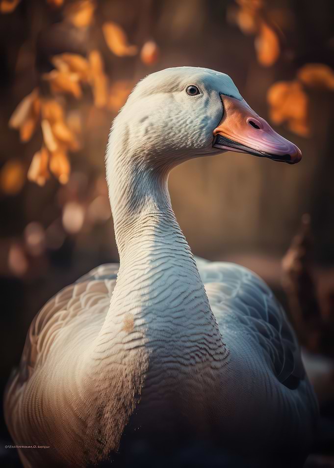 Proud goose