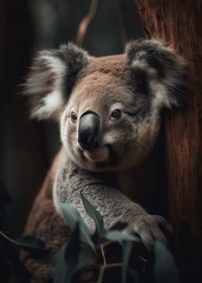 Tiny koala