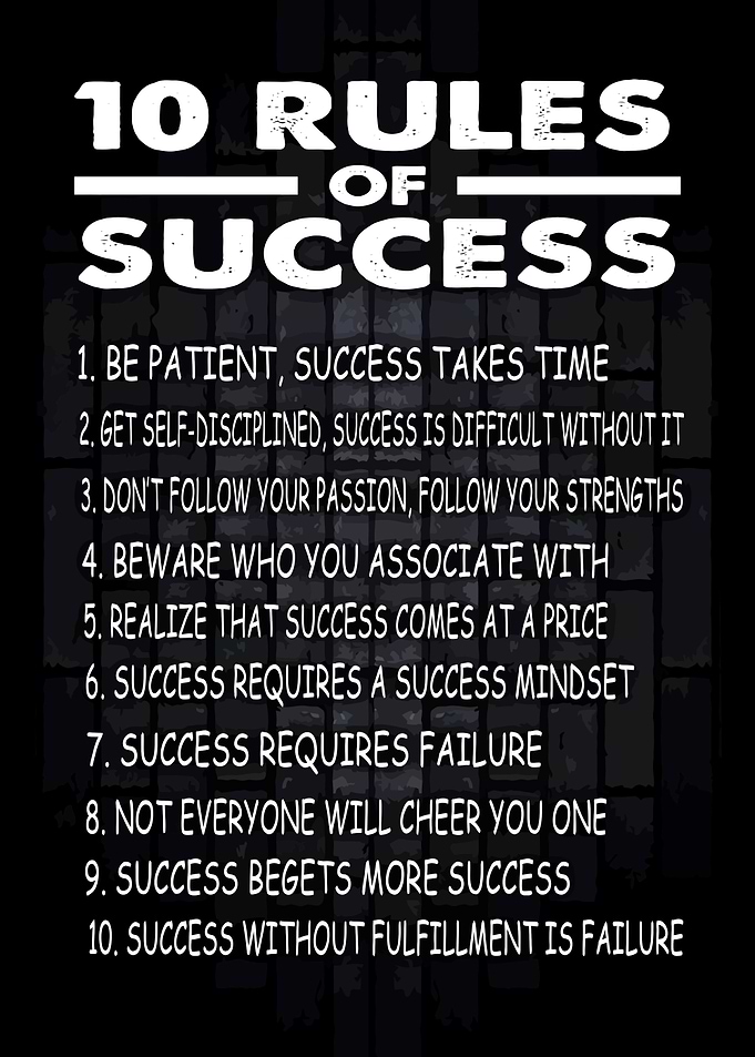 10 Rules for Success