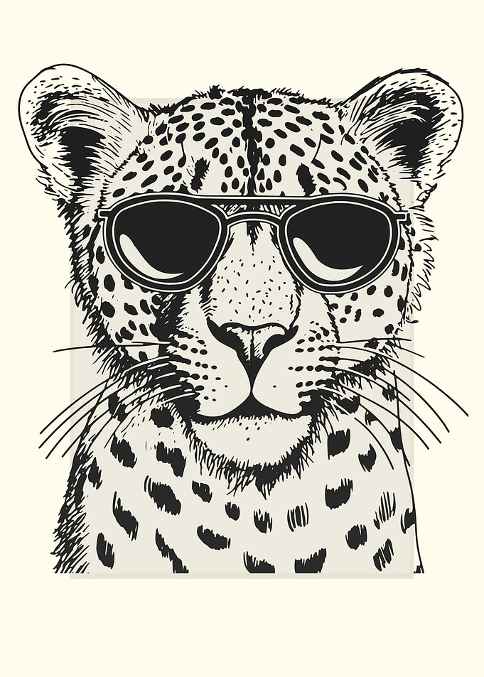 Cheetah Illustration
