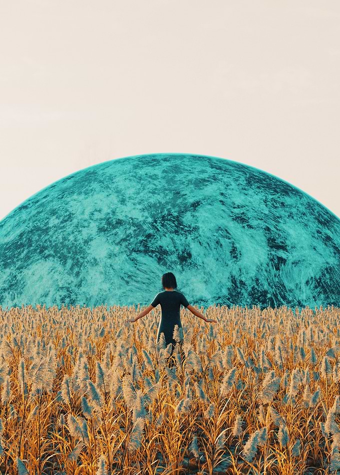 Planet 3D Surrealism