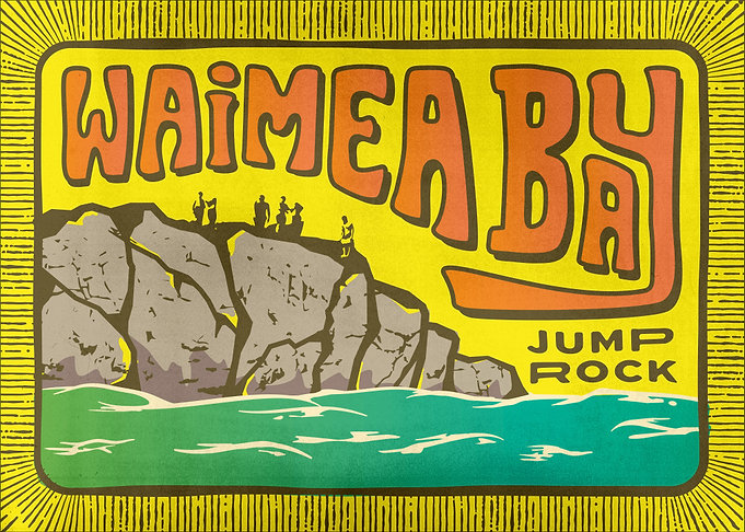 Waimea Bay Jump Rock