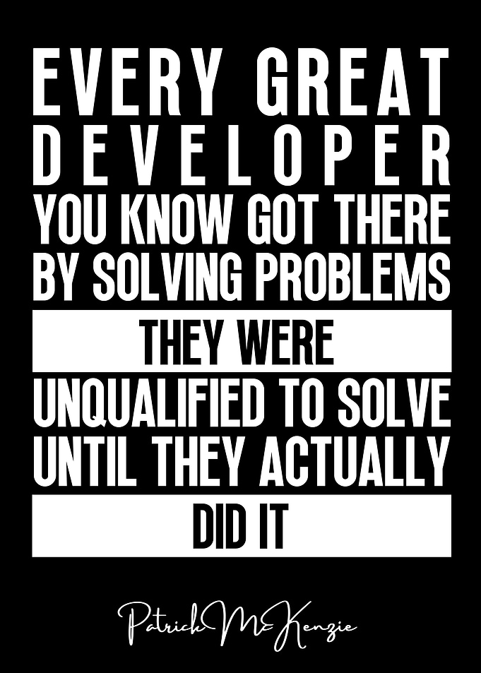 Patrick McKenzie Quote