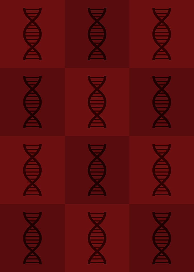 DNA Science Icons Pop Art