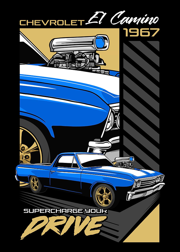 American V8 Car