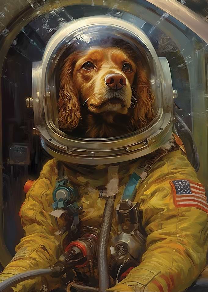 AstroPup Poster