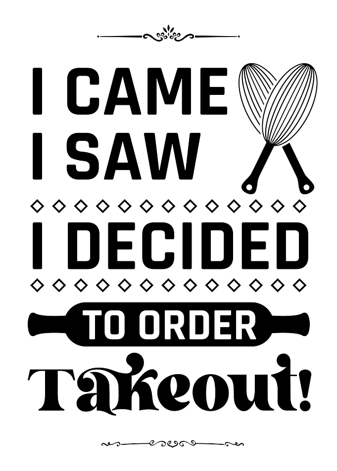 Funny Kitchen Quote