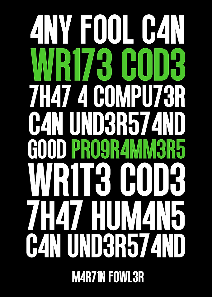 Good Programmers