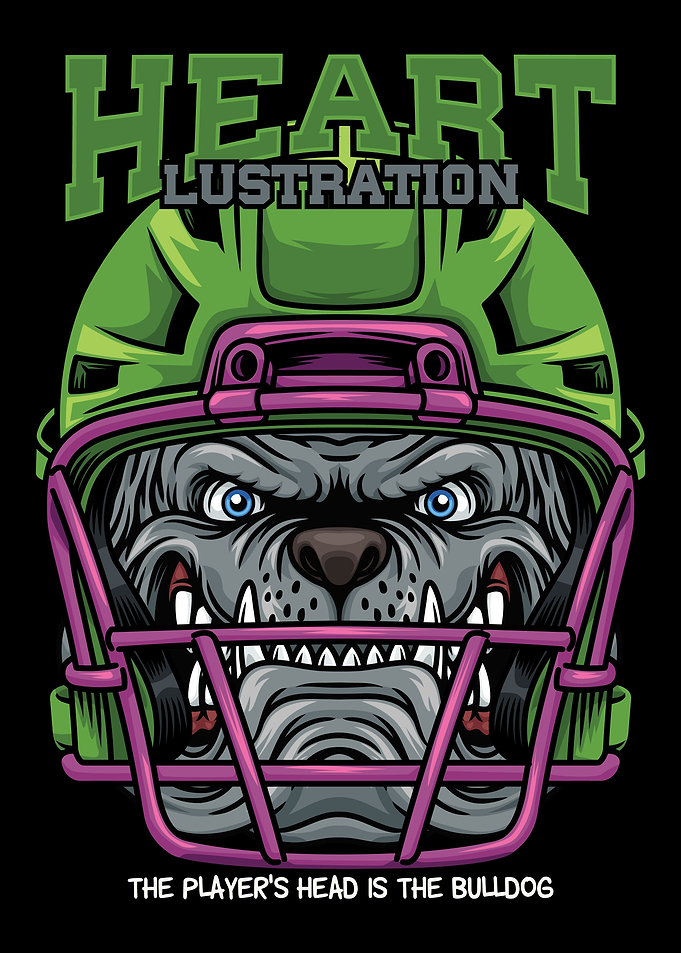 Bulldog Football Text