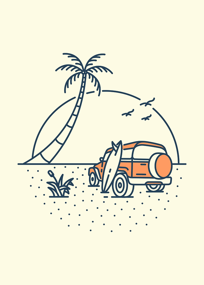 Summer Vacation Beach 1
