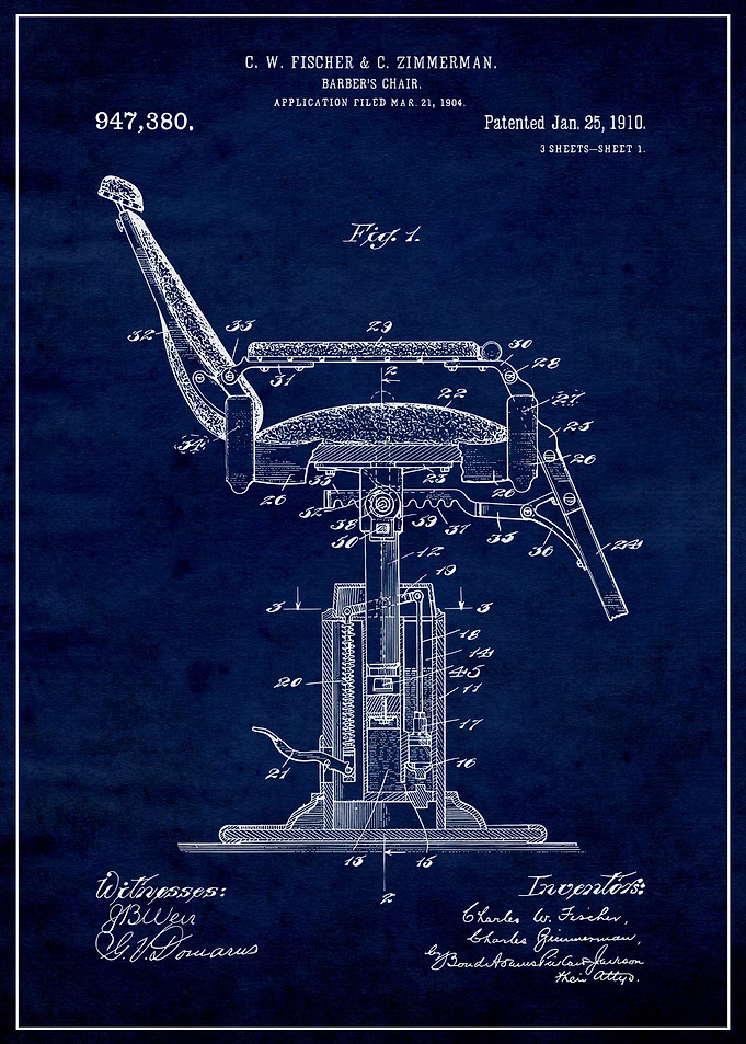 Barbers Chair 1898