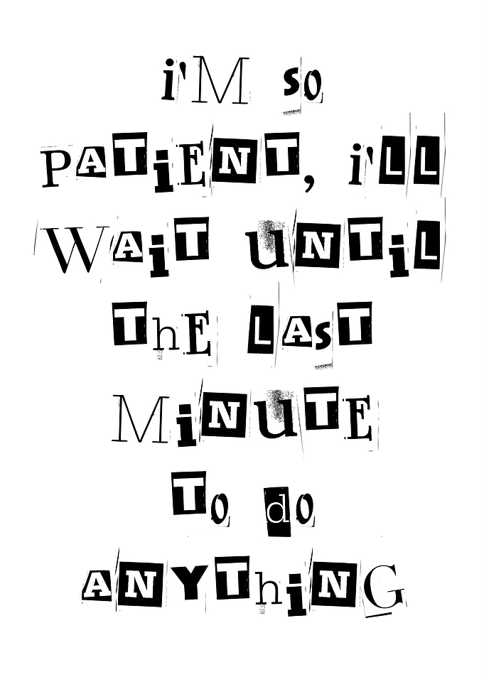 Last Minute To Do