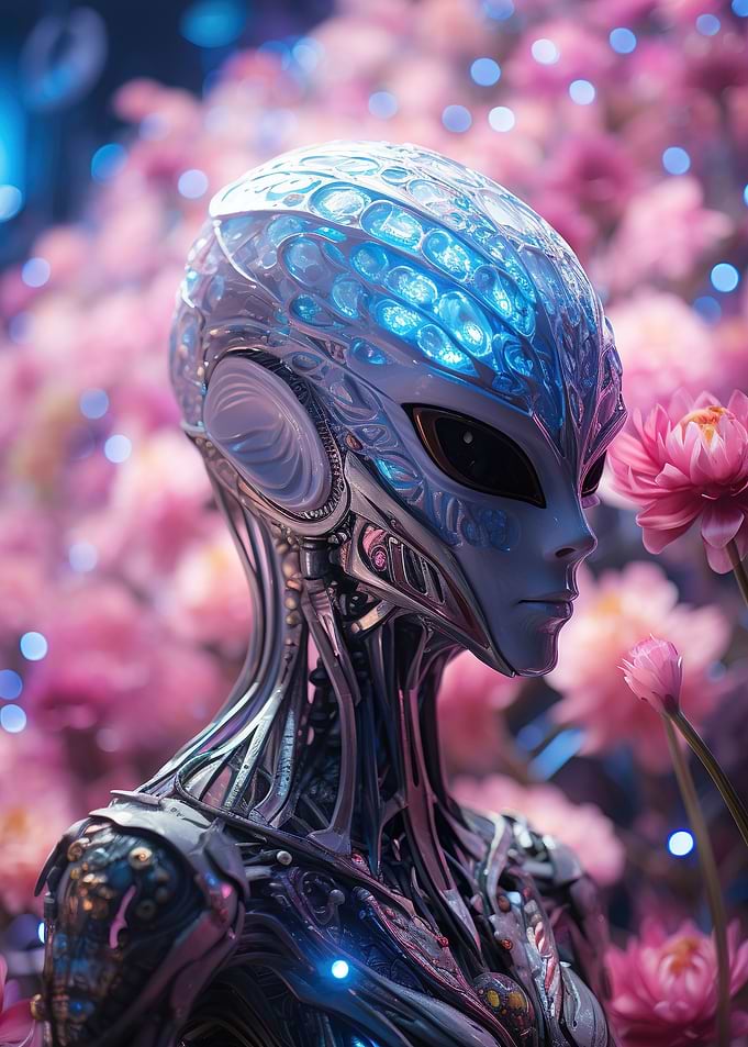 Cute Alien Robot