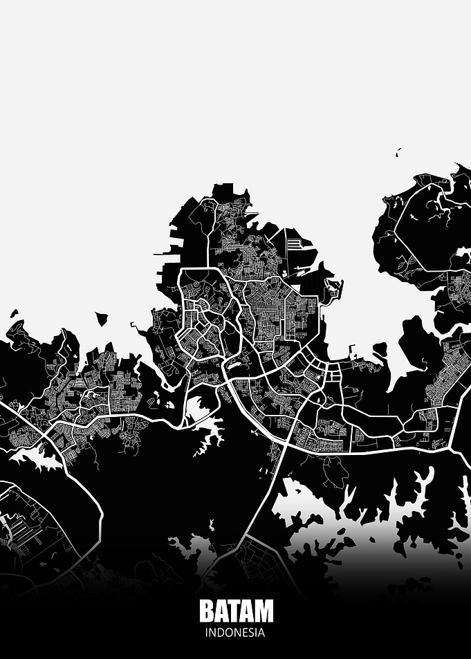 Batam Indonesia Map