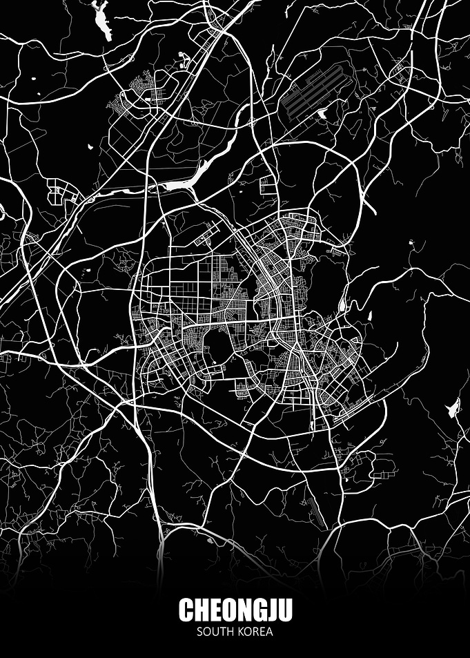 Cheongju South Korea Map