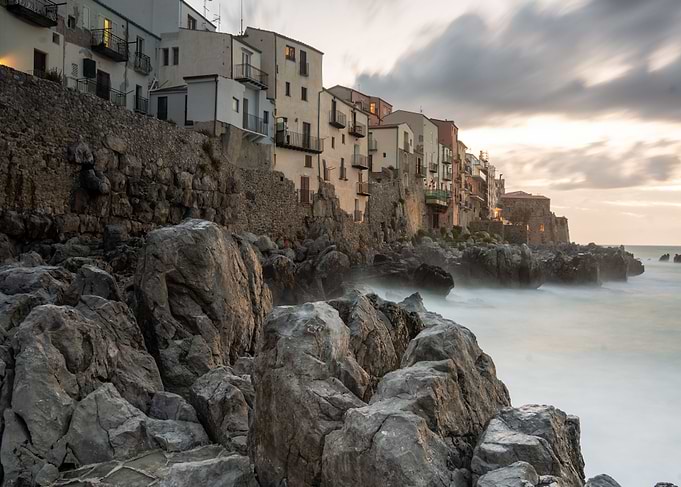 Italy rocky coast magical