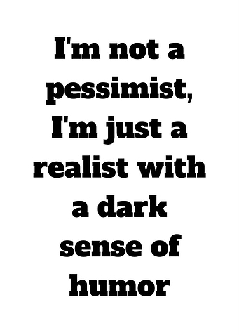 Pessimist Realist