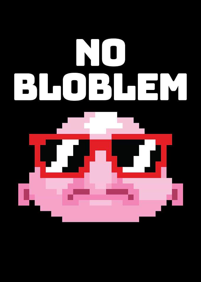 No Bloblem Pixel Blobfish