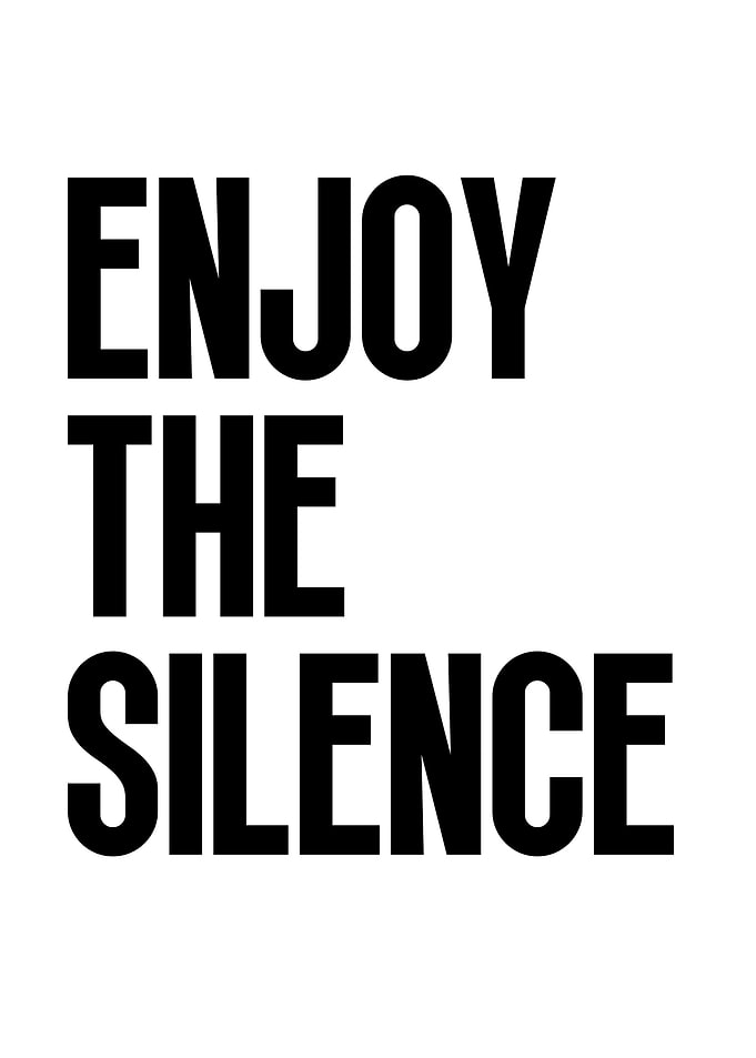 Enjoy The Silence