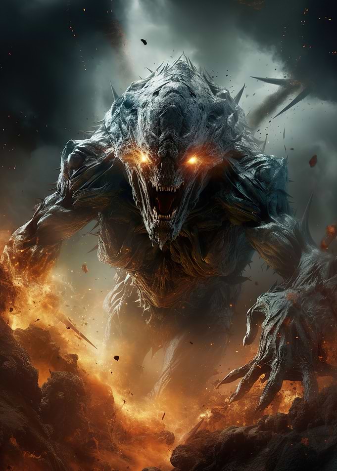 Giant Alien Monster