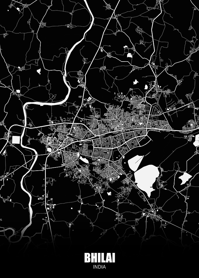 Bhilai India Map