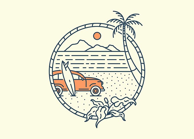 Summer Vacation Beach 2