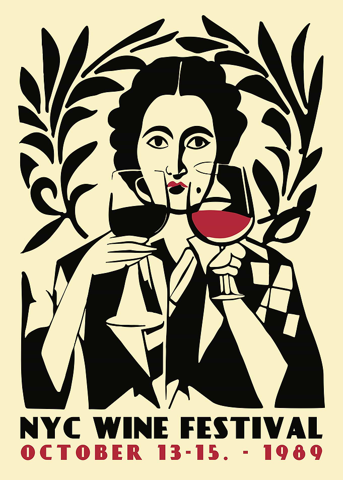 NYC Wine Festival Poster