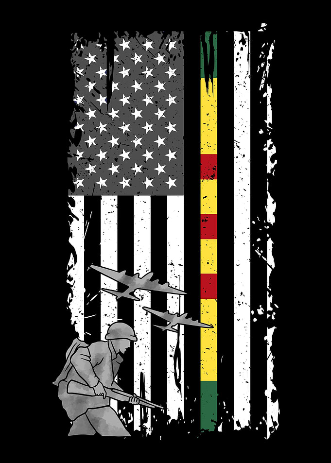 Vietnam Veteran Flag