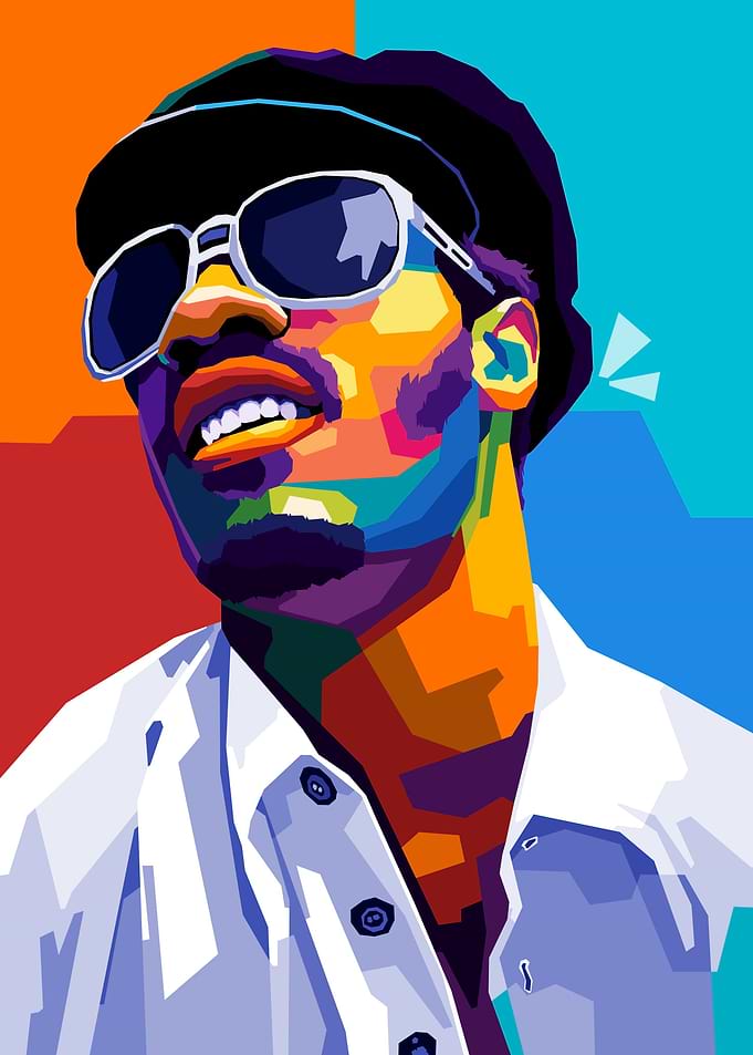 Music Singer Wpap Pop Art
