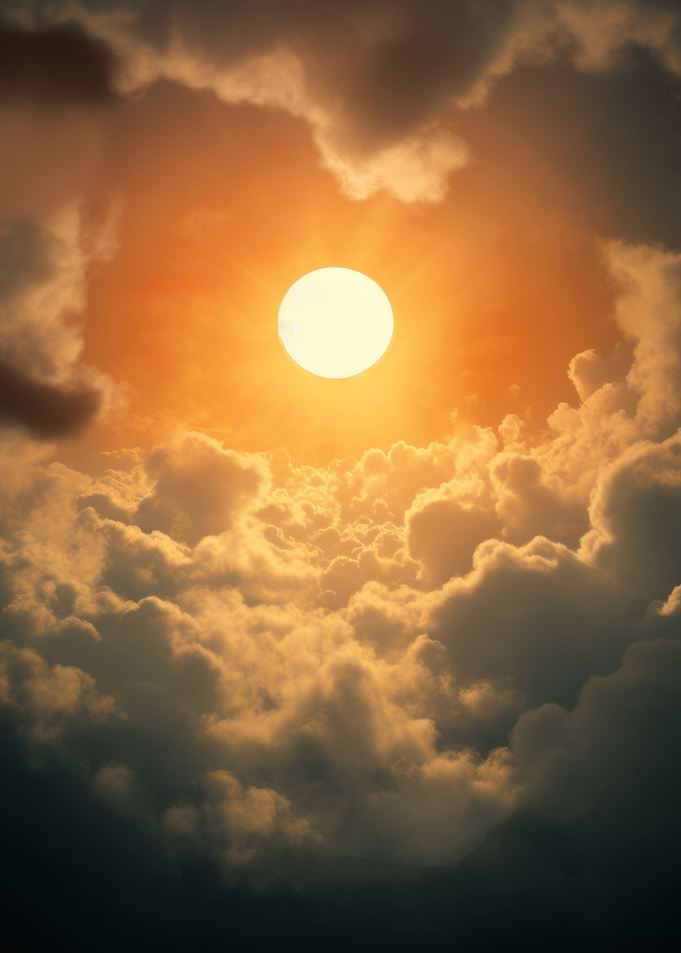 Golden Sun Horizon Sky