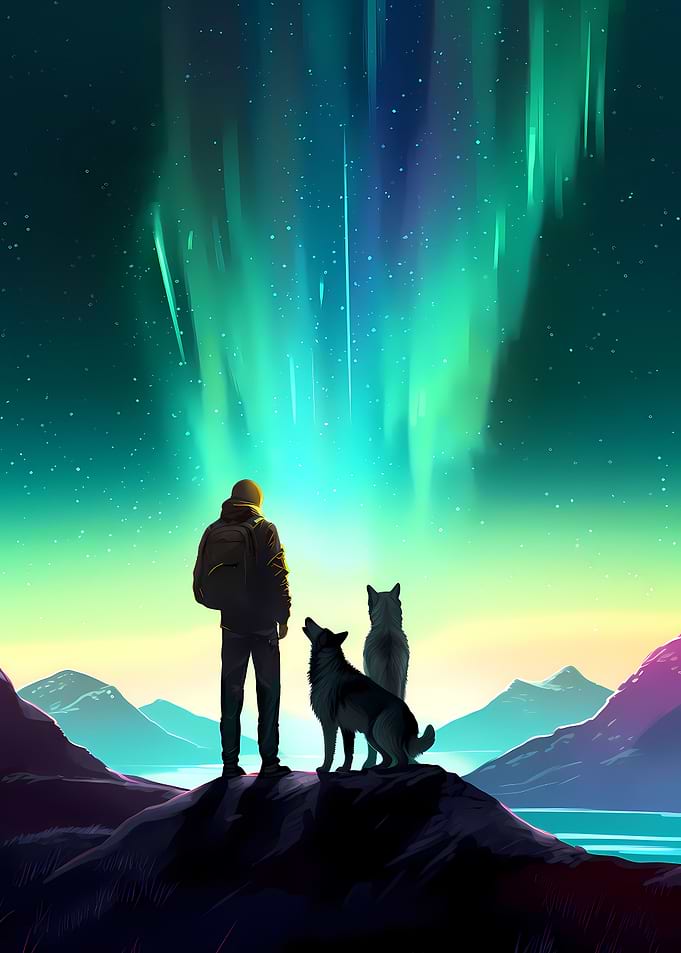 Stellar Wanderers And Dogs