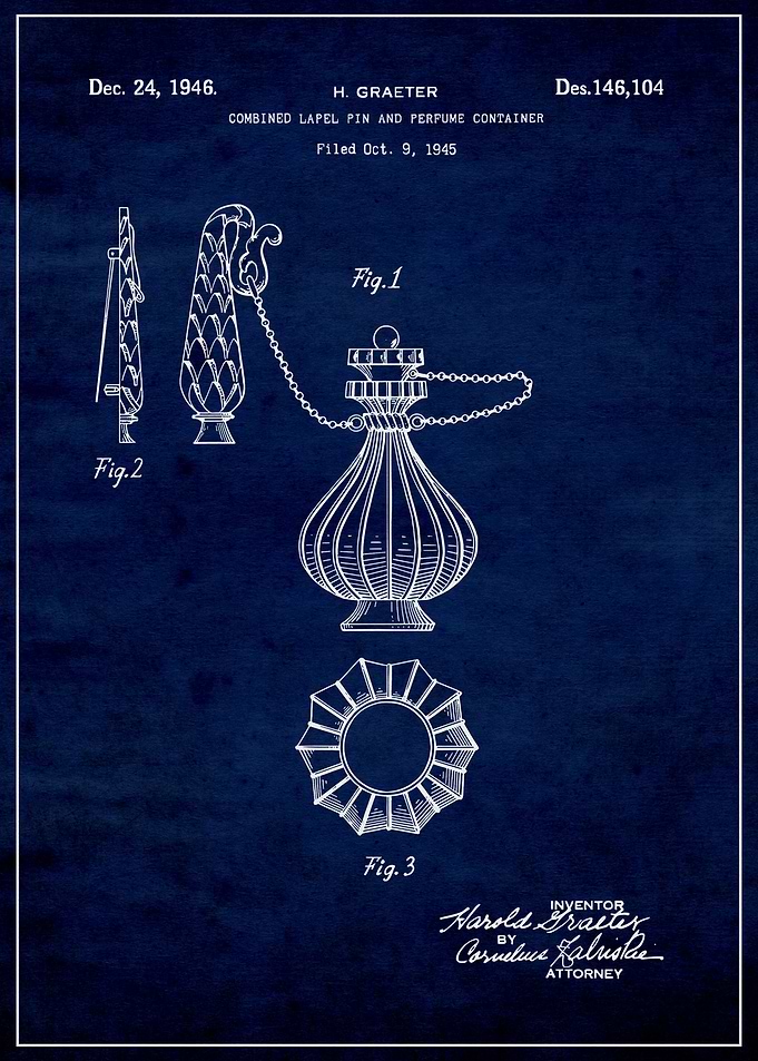 Perfume Container 1946