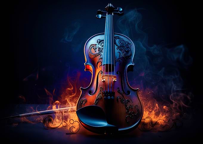 Music Violin Watercolor