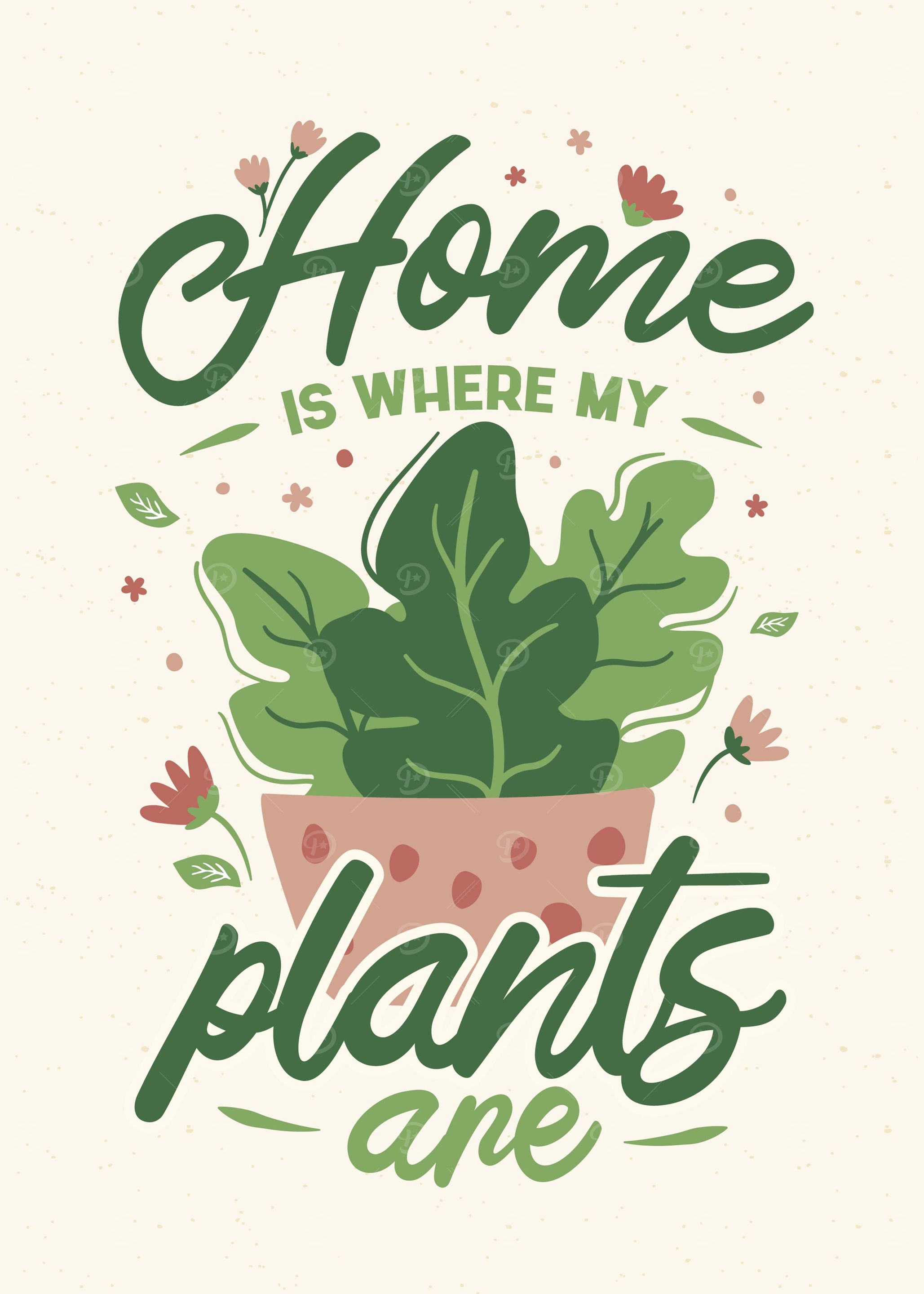 Home Plants Quote